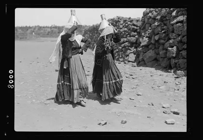 Costumes, characters and ceremonies, etc. Bedouin women, 1898