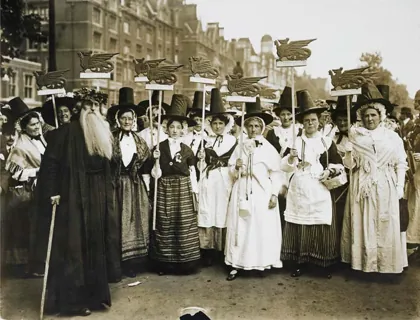 Women's Coronation Procession 1911, Welsh Suffragists, 1911