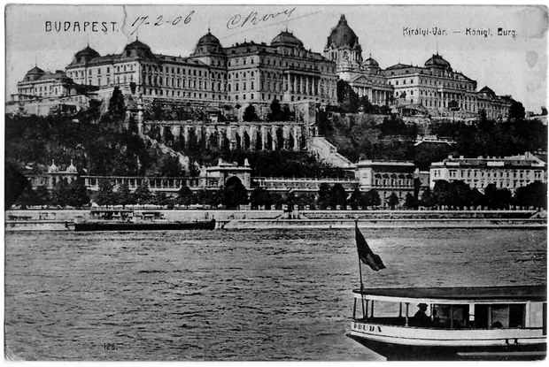 Royal castle, Budapest, 1906