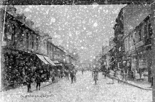 Clifton Street, Cardiff, 1905