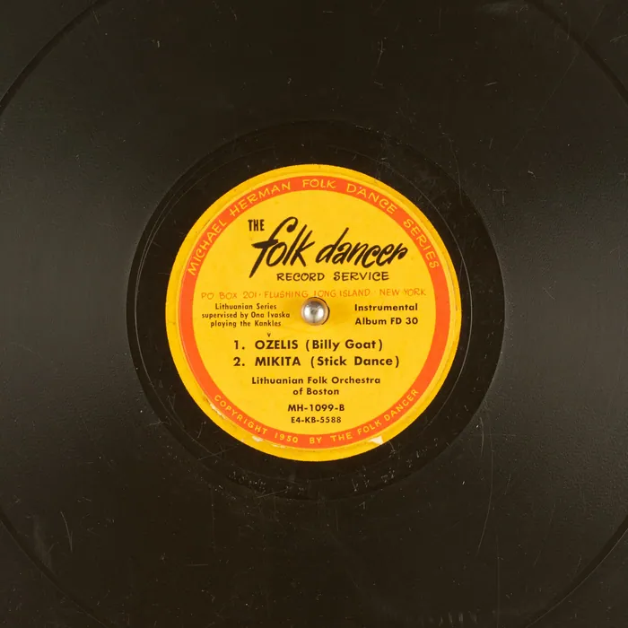 Original record for 1. OŽELIS (Billy Goat); 2. MIKITA (Stick Dance)