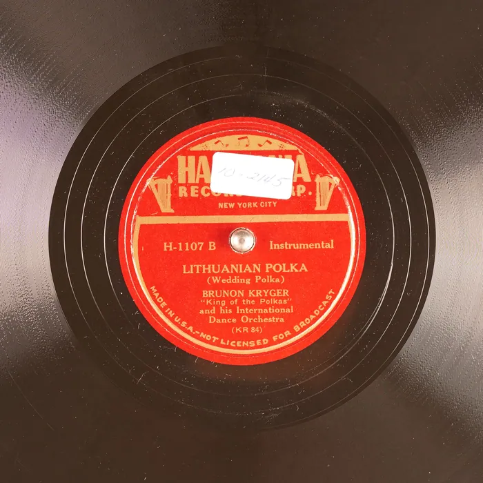 Original record for LITHUANIAN POLKA (Wedding Polka)