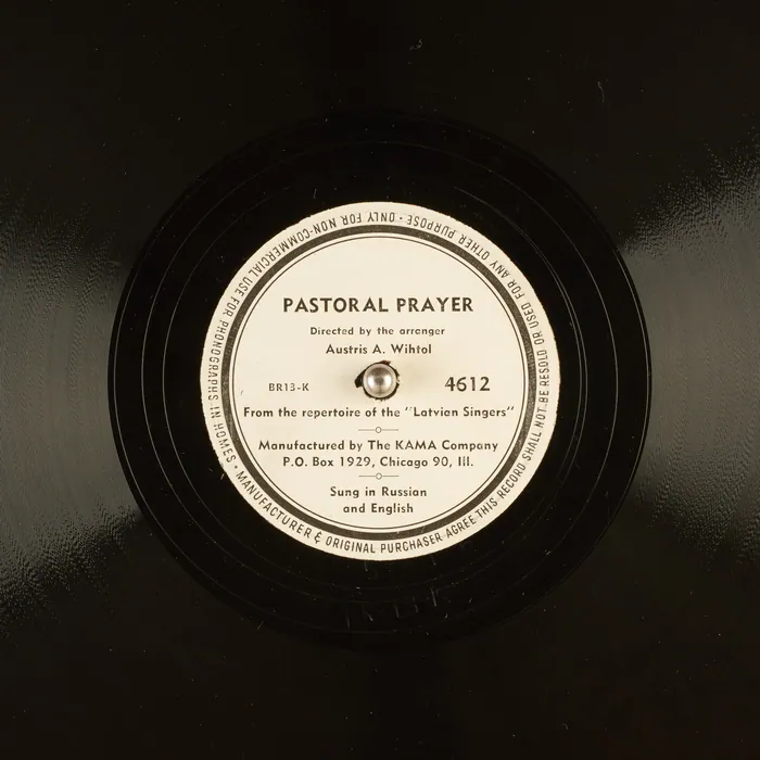 Original record for PASTORAL PRAYER